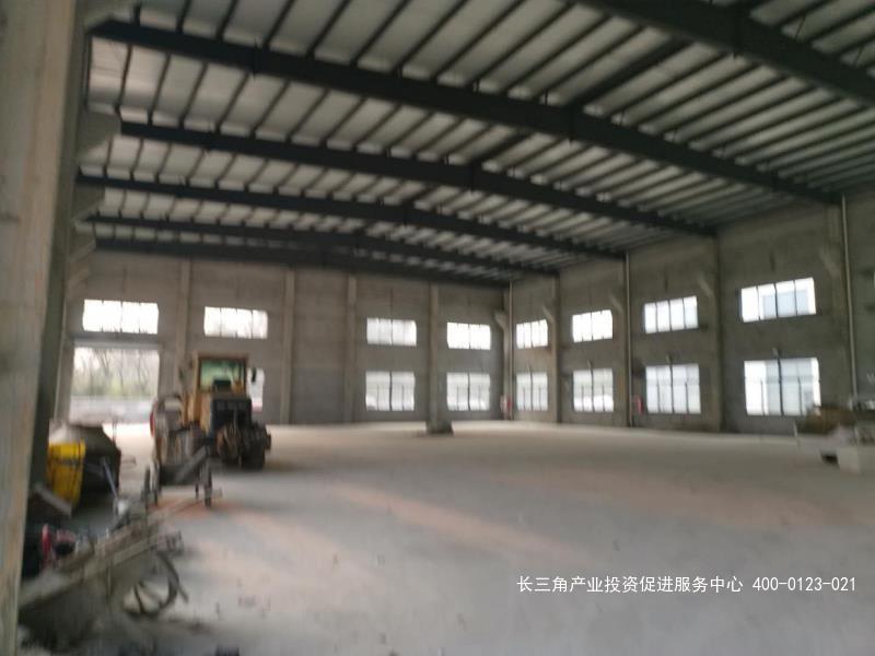 G2295 南京高淳经济开发区 独门独院 1200平单层可装行车厂房 1000平三层楼办公楼 整体